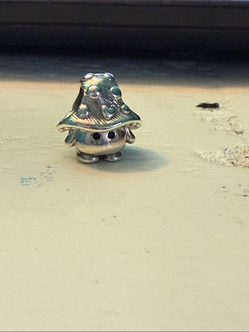 Pandora Silver Mushroom Charm